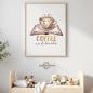 Preview: Buegelbild Coffee & Books